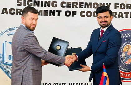 
ARIU Signed Mutual Cooperation Agreement With OrSMU
