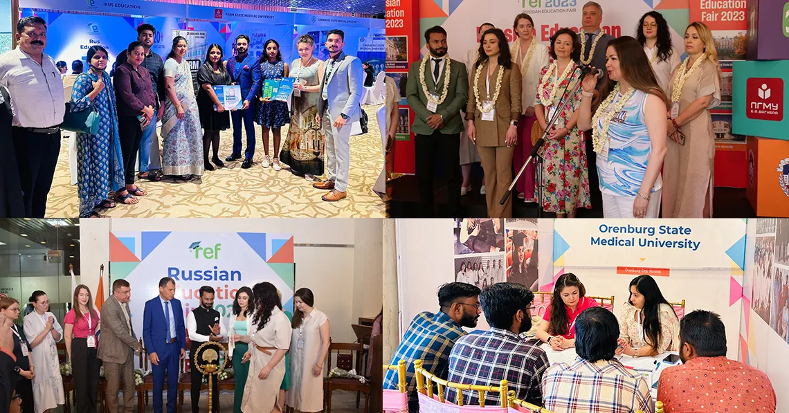 OrSMU Participated at the 24th Russian Education Fair 2023, India