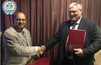 Agreement Signing Ceremony Between OrSMU & LAU For Mutual Cooperation!!